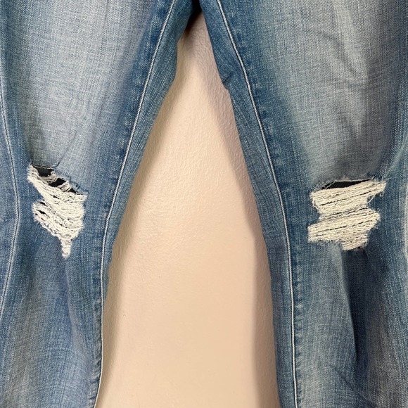 L'AGENCE El Matador French Slim Light Wash Raw Hem Jeans Glacier Size 29… - Picture 6 of 11